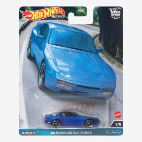 Hot Wheels Premium Car Culture Canyon Warriors ?C '89 Porsche 944 Turbo