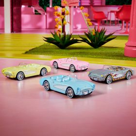 Hot Wheels Barbie The Movie Hot Wheels Corvette 4-Pack